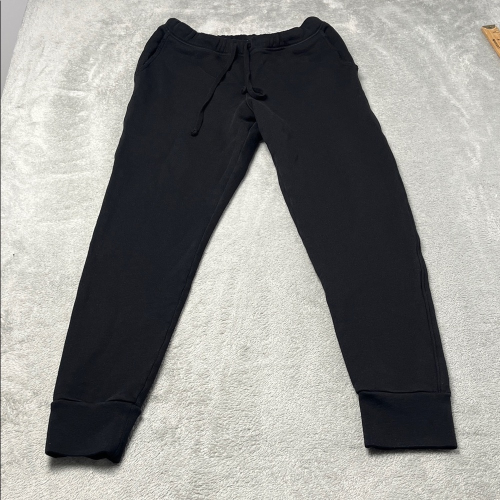 NEW Frank & Eileen S 100% Cotton Black Jogger Sweatpants Made in USA